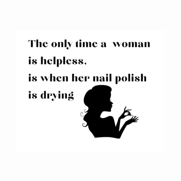 The Only Time A Woman....-Vinyl Decals-Cool Sticker-Funny Sticker-Laptop Sticker - Picture 1 of 5